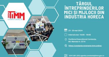 Stire din Economie : Târgul Întreprinderilor Mici și Mijlocii din industria Horeca, organizat la Constanţa. Agenda evenimentelor