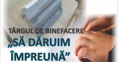 Aveți program pentru sâmbătă? Haideți, la târgul de binefacere de la Vivo!