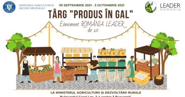 Stire din Economie : Târgul Produs în GAL își deschide porțile în capitală