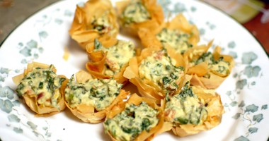 Stire din Diverse : Tarte cu piure de spanac