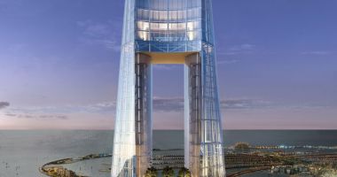 Stire din Actualitate : S-a deschis cel mai înalt hotel din lume. Are 377 de metri înălțime și 82 de etaje