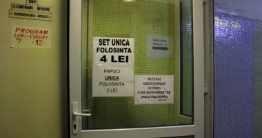 Stire din Sănătate : Cât te costă să vizitezi un pacient în Spitalul Județean