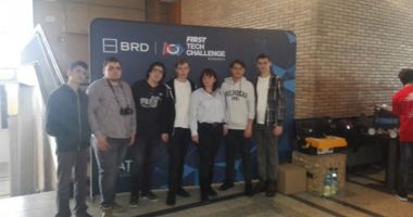 Elevii Liceului  de Telecomunicații Constanța, în cursă  la Campionatul  Național de Robotică - 2