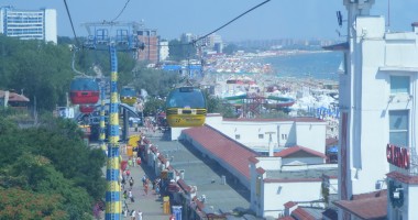 Stire din Cetățenești : Oare cum arată Constanța  din telegondolă?