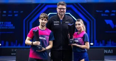 Stire din Sport : „Bernie“ Szocs și Eduard Ionescu sunt campionii turneului WTT Star Contender de la Chennai