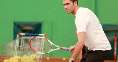 Sorana Cârstea, Simona Halep și Horia Tecău, alături de micuții tenismeni - 6