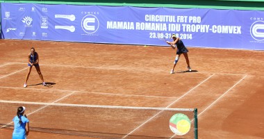 Stire din Sport : Tenis: Astăzi, se joacă finalele de dublu la Mamaia Idu Trophy Comvex