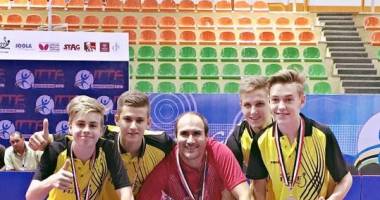 Stire din Sport : Tenis de masă: Cristi Pletea, campion cu echipa Europei la ITTF World Cadet Challenge