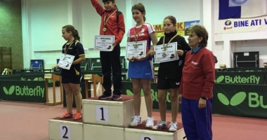 Stire din Sport : Sportiva Bianca Meiroșu, câștigătoarea a Cupei României la copii