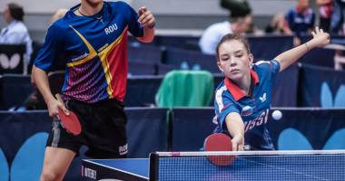 Tenis de masă: România, două titluri europene la dublu mixt - 1