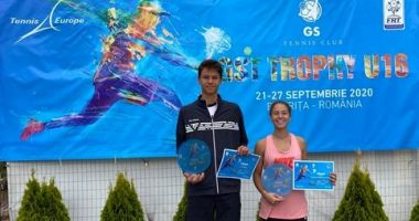 Stire din Sport : Tenismen de la TC Bright Constanţa, învingător în turneul U16 de la Bistriţa