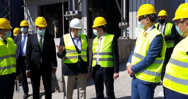 Stire din Economie : Terminalul de cereale Comvex - cel mai rapid și mai modern din Europa - a fost inaugurat oficial