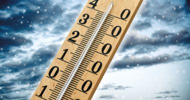 Minimă de 1,1 grade Celsius, cea mai scăzută temperatură consemnată la nivel naţional