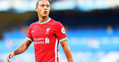 Stire din Sport : Thiago Alcantara va rata două meciuri ale lui Liverpool din cauza unei accidentări