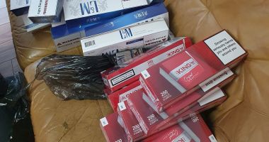 Stire din Eveniment : Țigarete de contrabandă descoperite la bordul unei nave