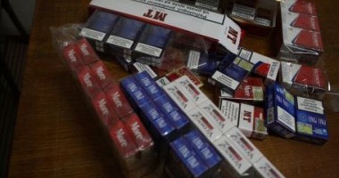Contrabandă cu țigări aduse din Republica Moldova