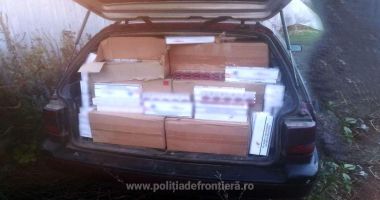 Aproximativ 13.400 pachete cu țigări, confiscate la frontieră