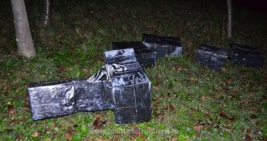 Aproximativ 20.000 de pachete cu țigări, confiscate la frontieră