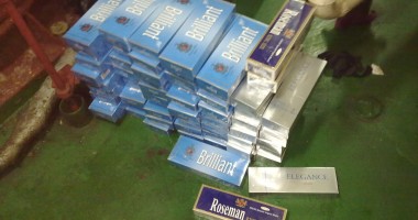 Țigarete nedeclarate la bordul unei nave ce venea din Egipt - 2
