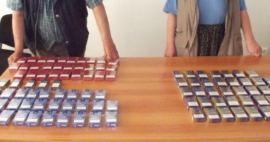 Prinși de jandarmi cu țigări de contrabandă