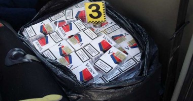 Stire din Eveniment : Marfa bișnițarilor de țigări, în "plasa" Gărzii de Coastă