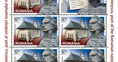 Stire din Cultură-Educație : Timbre speciale cu Eminescu, Slavici şi Porumbescu, de Ziua Culturii Naţionale