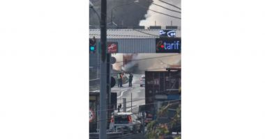 Stire din Eveniment : UPDATE TIR în flăcări la stația de taxare de la Fetești. Traficul rutier deviat pe autostrada A2