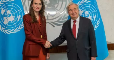 Stire din Politică-Administrație : Ministrul Oana Țoiu, întâlnire cu secretarul general al ONU