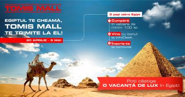 Tomis Mall te trimite în Egipt