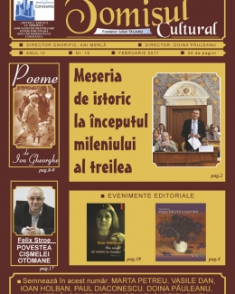 Stire din Cultură-Educație : "Tomisul Cultural", o revistă cu un sumar atractiv