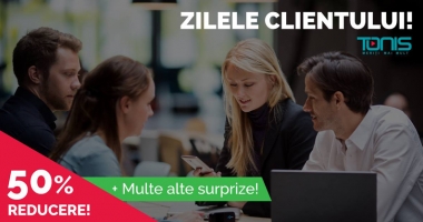 Stire din Social : Produse la jumătate de preț și cadouri speciale, la magazinul Tonis