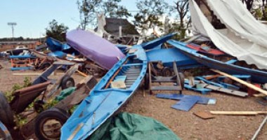Stire din Actualitate : Tornadă înfricoșătoare la Veneția