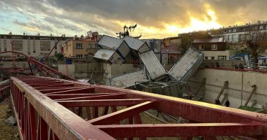 Stire din Actualitate : O tornadă a lovit un oraș de lângă Paris: un mort și 10 răniți