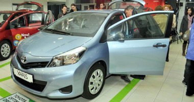 Constănțenii au făcut cunoștință  cu noul Yaris - 4
