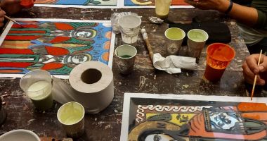 Stire din Cultură-Educație : Cursanţii Centrului "Teodor T. Burada" realizează un cuptor special de fuziune a sticlei
