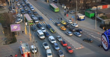 Atenție, șoferi! Trafic îngreunat pe bulevardul I.C. Brătianu, în zona Cora