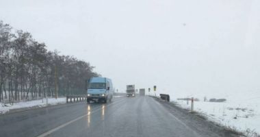 Stire din Eveniment : TRAFIC DE IARNĂ. POLIȚIA informează: DRUMURI ÎNCHISE ÎN CONSTANȚA!
