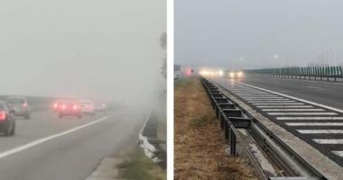 Trafic intens pe A2, în ultimul weekend de vară, chiar dacă plouă intens