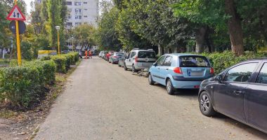 Trafic restricţionat pe o stradă din centrul Constanţei