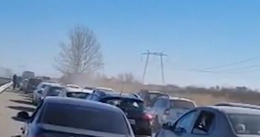 Stire din Actualitate : Trafic oprit pe autostrada A1 din cauza unui incendiu de vegetaţie