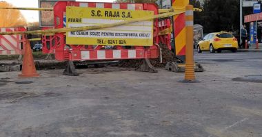 Trafic îngreunat pe b-dul Tomis