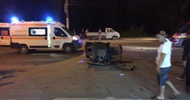 IMAGINI ȘOCANTE! GRAV ACCIDENT RUTIER ÎN ZONA CET. AUTOTURISM RUPT ÎN DOUĂ! CINCI VICTIME / UPDATE - 2