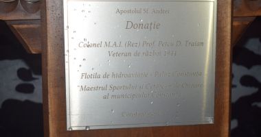 Traian Petcu a donat o troiță Muzeului Militar Național "Regele Ferdinand l" - 2