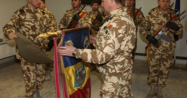 Stire din Eveniment : Transfer de autoritate în baza de operații din Afganistan