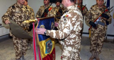 Stire din Eveniment : Transfer de autoritate în baza de operații din Afganistan