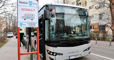 Transportul şcolar, reluat, de luni, 13 septembrie, la Constanţa
