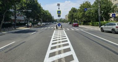 Stire din Social : Trecere de pietoni prevăzută cu scuar pe strada Dezrobirii, la intersecția cu strada Eduard Caudella