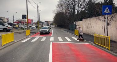 Stire din Social : Pietonii vor traversa mai ușor și în siguranță, în dreptul Cimitirului Central