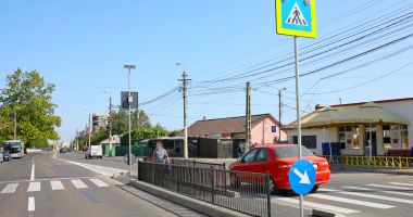 Stire din Social : Trecerea de pietoni din dreptul Şcolii nr. 23 din Constanţa, reamenajată