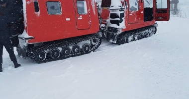 Misiune de salvare, la Constanța. 20 de sinistrați, preluați cu șenilata - 3